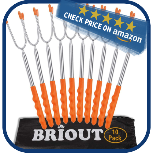 Briout Marshmallow Roasting Sticks