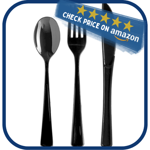 Heavy Duty Plastic Cutlery Set