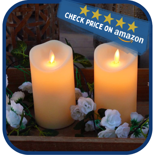 Homemory Outdoor Waterproof Flameless Candles
