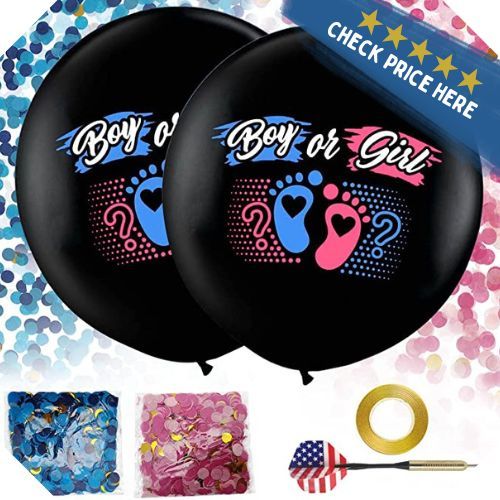 Lopeastar Gender Reveal Balloons