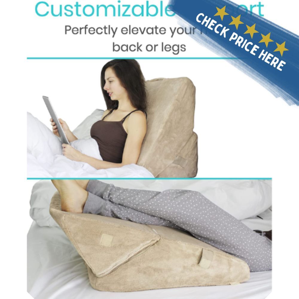 Xtra-Comfort Bed Wedge Pillow