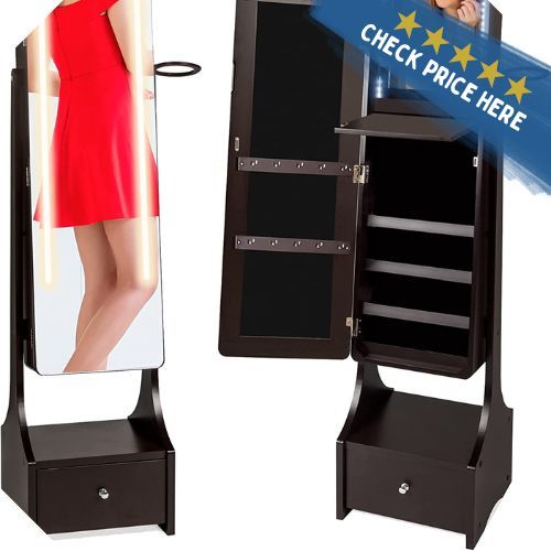 Best Choice Product Full-Length Mirror Cabinet