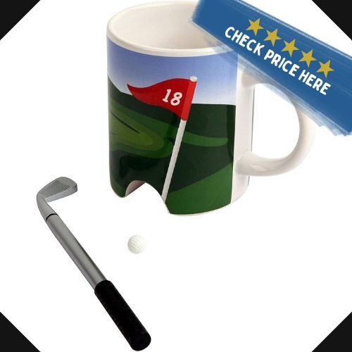 Kikkerland Putter Cup Golf Mug