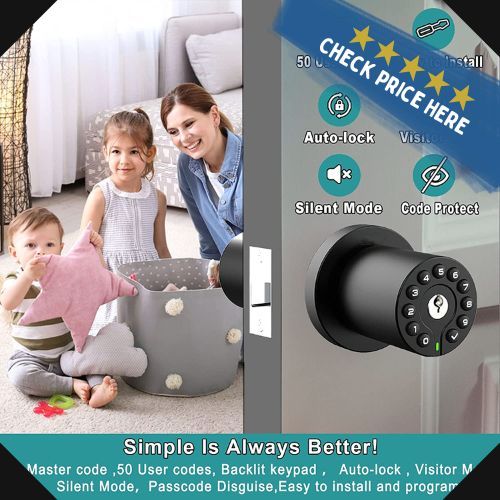 BOTHSTAR Keypad Door Knob