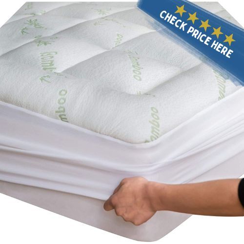 EASELAND Twin XL Mattress Pad Pillow Top Mattress Cover